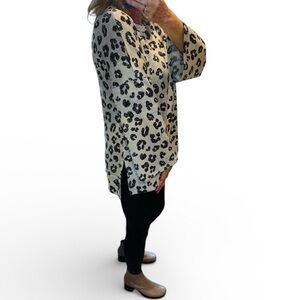 Leopard Print Long Sleeve Top